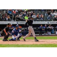 Scranton/Wilkes-Barre RailRiders catcher JC Escarra