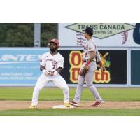 Marcus Chiu of the Fargo-Moorhead RedHawks (right)