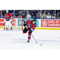 Kelowna Rockets defenceman Lachlan Staniforth