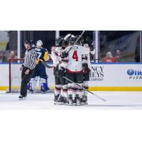 Adirondack Thunder celebrate win