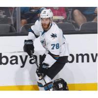 Forward Bryan Moore with the San Jose Barracuda