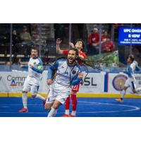 San Diego Sockers' Drew Ruggles on game night