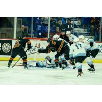 Vancouver Giants battle the Portland Winterhawks