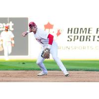 Winnipeg Goldeyes shortstop Andy Armstrong