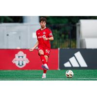 Defender Adam Pearlman with Toronto FC