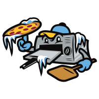 Wisconsin Frozen Pizzas pizza oven logo