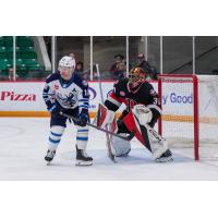 Belleville Senators goaltender Malcolm Subban vs. the Manitoba Moose