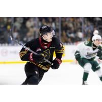 Vancouver Giants' Ryan Lin in action