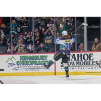 Tahoe Knight Monsters' Logan Nelson on game night