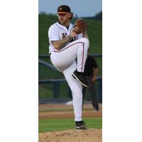 Pitcher Nate Lamb with the Frederick Keys