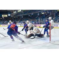 Vancouver Giants battle the Kamloops Blazers