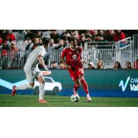 Phoenix Rising FC's Darius Johnson in action