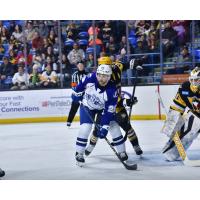 Syracuse Crunch forward Dylan Duke vs. the Wilkes-Barre/Scranton Penguins