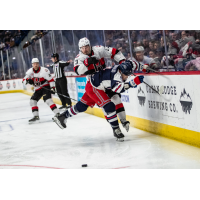 Belleville Senators battle the Hartford Wolf Pack