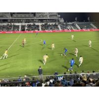 North Carolina FC battles the Pittsburgh Riverhounds