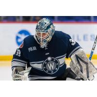 Worcester Railers goaltender Michael Bullion