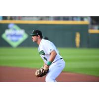 Dayton Dragons second baseman Carter Graham