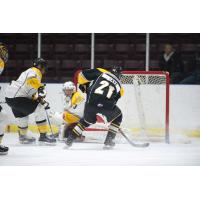Forward Owen Saye with the Don Mills Flyers Minor Midget AAA program
