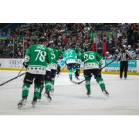 Tucson Roadrunners hit the ice in St. Patrick's Day jerseys
