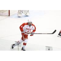 Defenseman Elliott McDermott with Rensselaer Polytechnic Institute