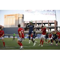 El Paso Locomotive FC in U.S. Open Cup action vs. Harpos FC