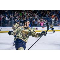 Worcester Railers on game night