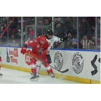 Allen Americans' Hudson Wilson in action