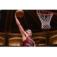 Luke Travers of the Cleveland Charge goes up for a dunk