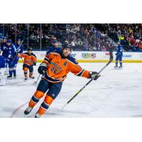 Worcester Railers defenseman Connor Welsh