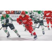 Center Emmitt Finnie with the Detroit Red Wins