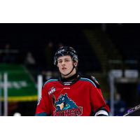 Kelowna Rockets left wing Dawson Gerwing