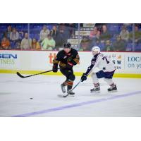 Vancouver Giants defenceman Mazden Leslie