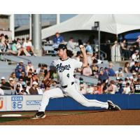 Pitcher Shane Telfer with the Hillsboro Hops