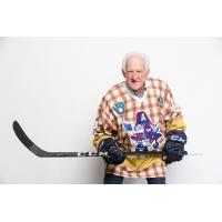 The late Bob Uecker in his Milwaukee Admirals jersey