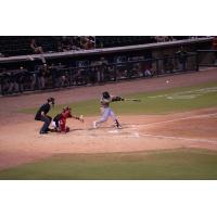 Ramón Rodríguez of the Biloxi Shuckers at the plate