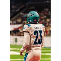 Massachusetts Pirates kicker Josh Gable