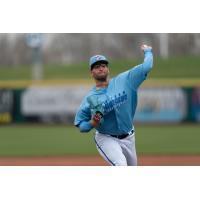 Omaha Storm Chasers pitcher Noah Cameron