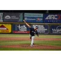 Somerset Patriots pitcher Cole Ayers