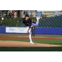 Syracuse Mets pitcher Felipe De La Cruz